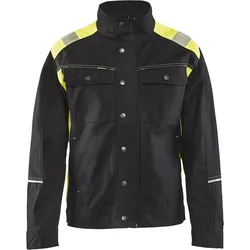 Blakläder Handwerker Jacke 4095 1370 in marineblau/gelb - schwarz/gelb - S