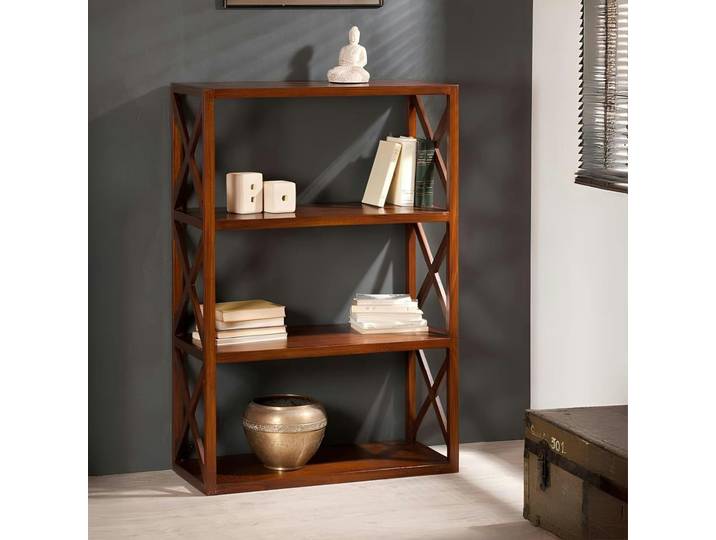 Etagère croisillons 3 étagères H120cm LOLA