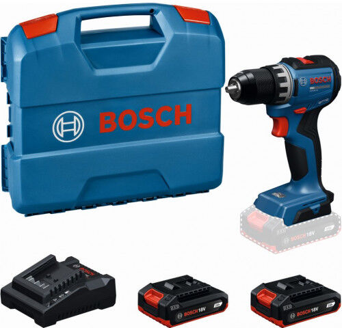 Bosch GSR18V-52 PROFFESIONAL Perceuse-visseuse sans fil, 2x 2,0Ah, L-Case 06019S0025