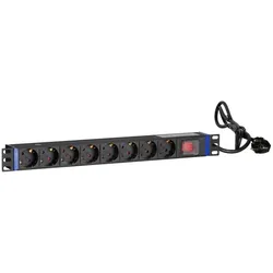 Ds-It, Steckdosenleiste, 19” Steckdosenleiste mit Schalter (8x, 1.80 m)