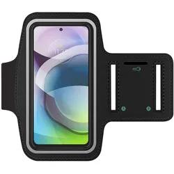 SmartFitness Motorola Moto G 5G Handy Sport Armband, Smartphone Sportarmband, Schwarz