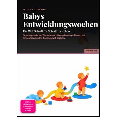 Babys Entwicklungswochen: Die Welt Schritt für Schritt verstehen, Taschenbuch von Inuus A.I. Saage, Epubli, 978-3-565-53879-9