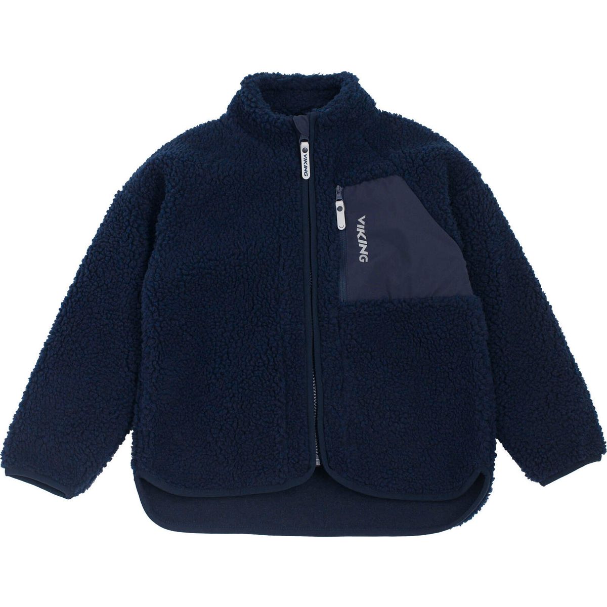 Viking Playtime Pile Midlayer Jacket navy (5) 98 50-24560-5-98