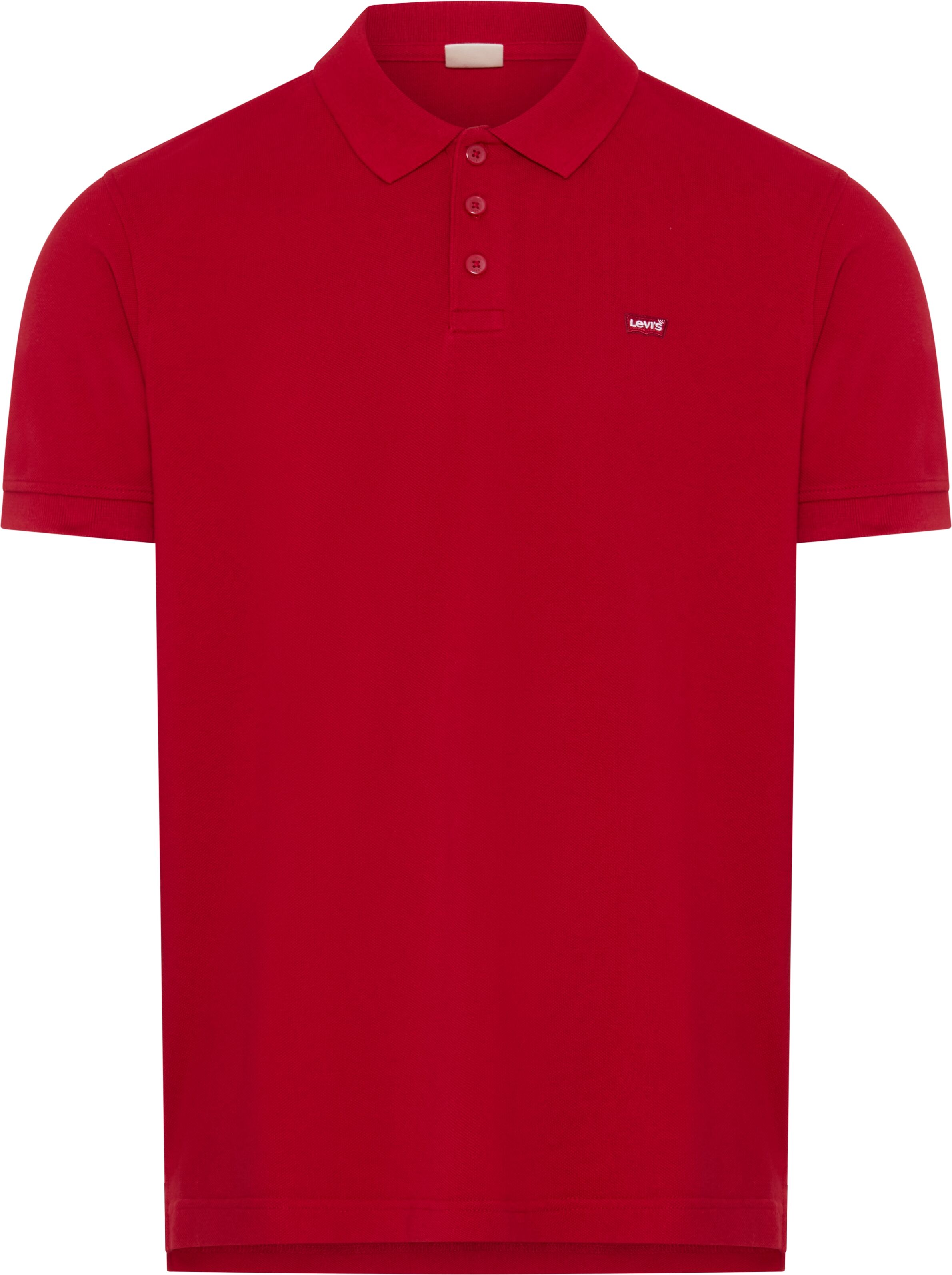 Poloshirt LEVI'S "LEVI'S HM POLO CLASSIC", Herren, Gr. S, rot (levi s hm polo classic 1601 crimson), Piqué, Obermaterial: 100% Baumwolle, unifarben, regular fit hüftbedeckend, Shirts Poloshirt, aus Piqué-Qualität levi s hm polo classic 1601 crimson S