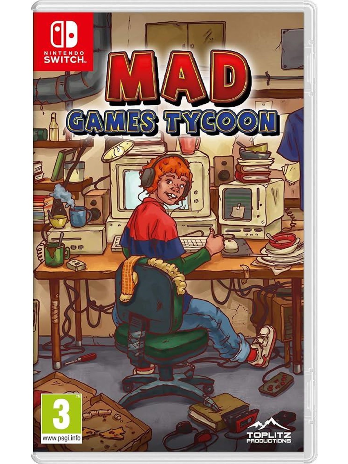 Mad Games Tycoon - Nintendo Switch - Strategie - PEGI 3