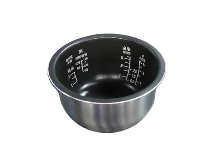 CINDTRGA Reiskocher Kompatibel for Panasonic SR-JCA101 Innentopf JHA10 JHG10 JHC10 JHD10 JHS10 Innentopf Ersatz Innentopf Reiskocher Behälter Ersatz Innentopf Küchengeräte Reiskocher Teile