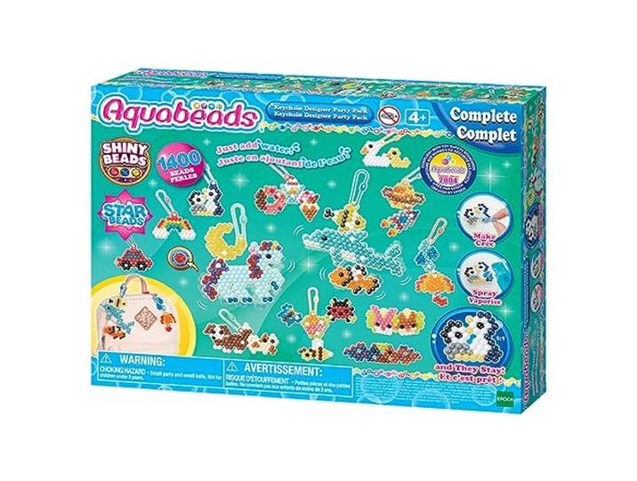 Aquabeads Creatieset 35025 - Mijn sleutelhanger en hangers, één maat