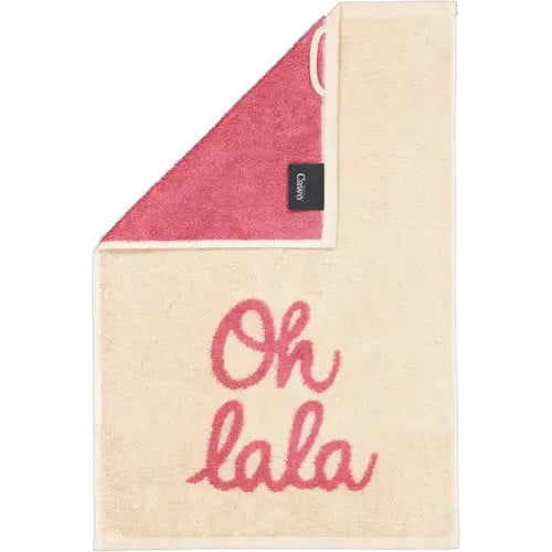 Cawo Postcard Towels Edition Oh lala handdoek 30 x 50 cm