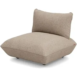 Sumo Boucle Sitz mit Rückenlehne, braun