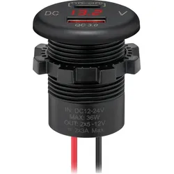 WTS 60693 - Caravan - Steckdose, USB-A/USB-C, LED-Anzeige