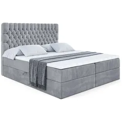 BOXBETT SERENE - 180x200 Hellgrau