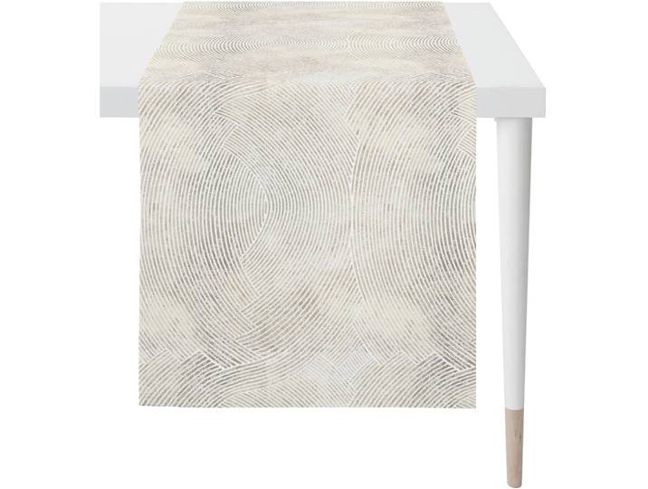 Tischläufer APELT 5470 , beige (natur), B:48cm L:140cm, Baumwolle, Polyester, Tischdecken, Tischläufer