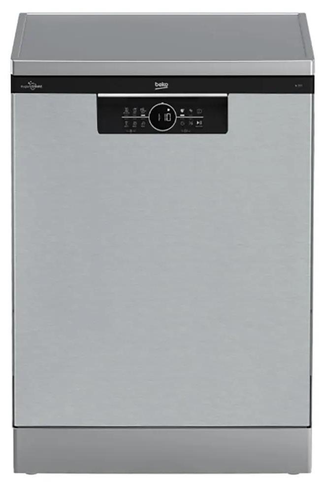 Beko b300 BDFN26531X, Freistehend, Standardgröße (60 cm), Edelstahl, Schwarz, Berührung, LED