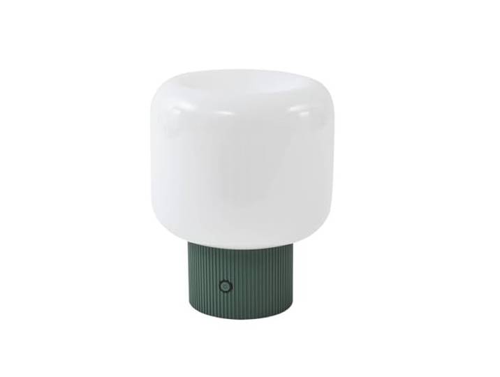 Lucande Dimmbare LED Akku Tischlampe kabellos, Lichtfarbe einstellbar wiederaufladbare tragbare Tischleuchte IP20, Nachttischlampe Akkutischlampe.