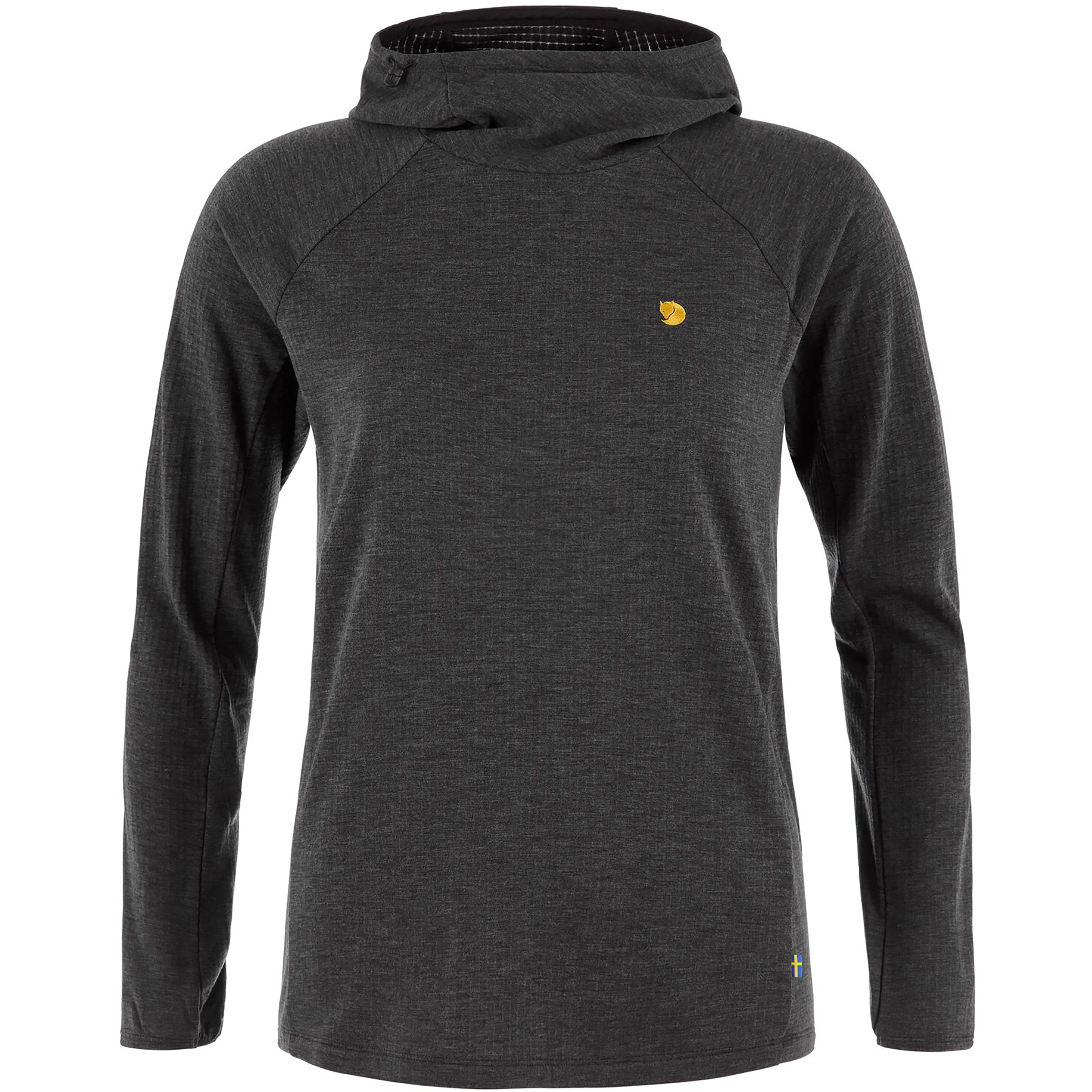 Fjällräven Bergtagen Midlayer Damen Hoodies schwarz Größe M Trekking Schnell trocknend