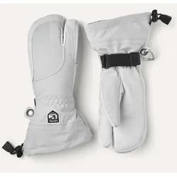 HESTRA Damen Handschuhe Heli Ski 3-finger - blassgrau/cremeweiß (310020) 8