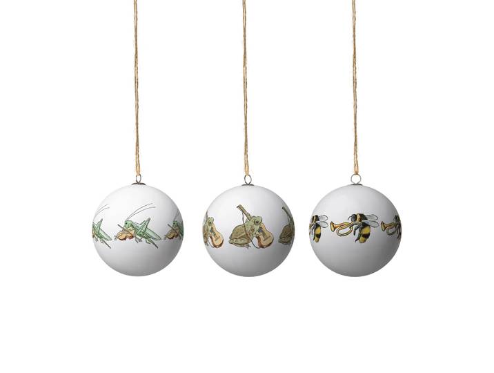 Design House Stockholm Elsa Beskow kerstballen 3-pack Set no 9