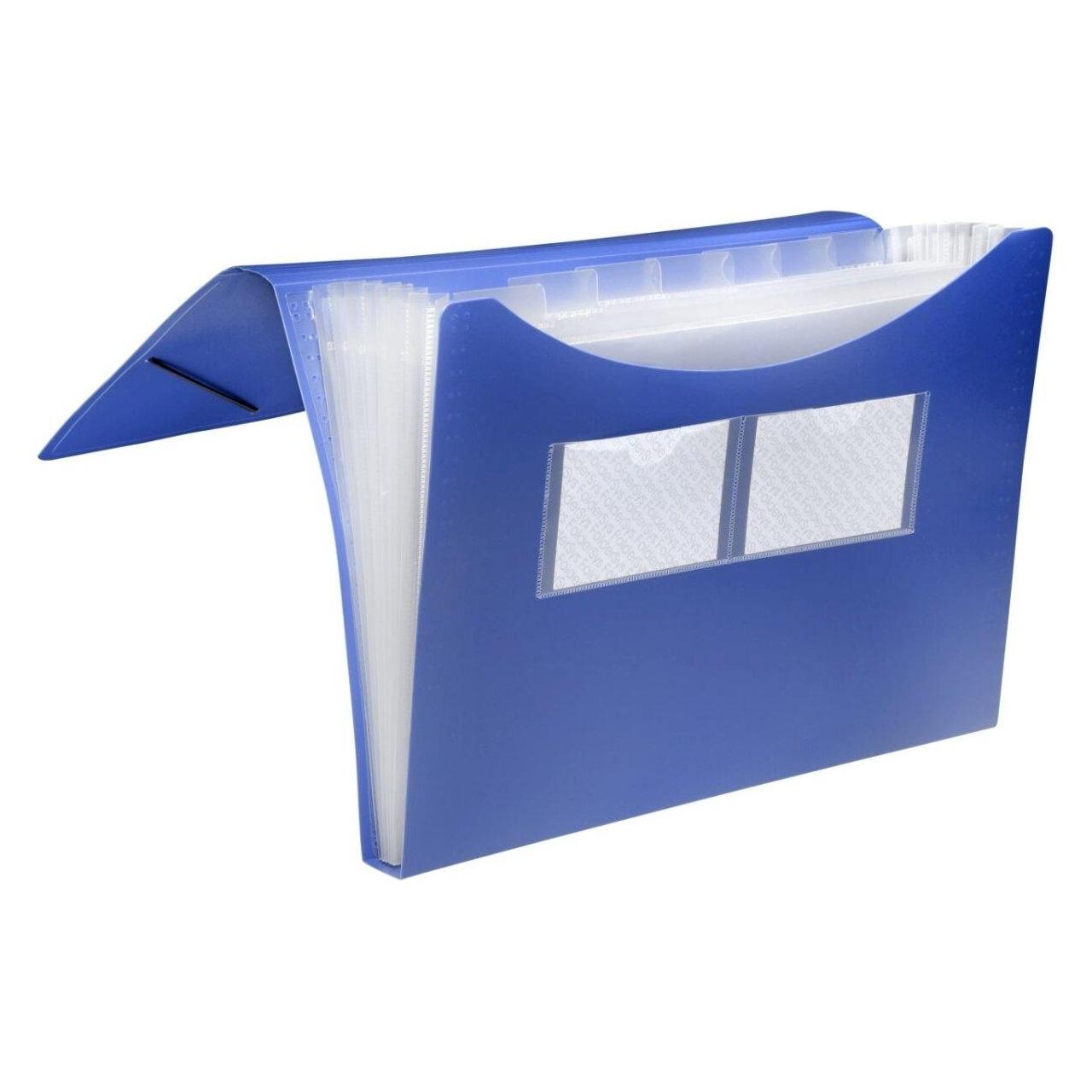 Foldersys Fächermappe 7 Fächer blau (A4, 1x) (70005-40)