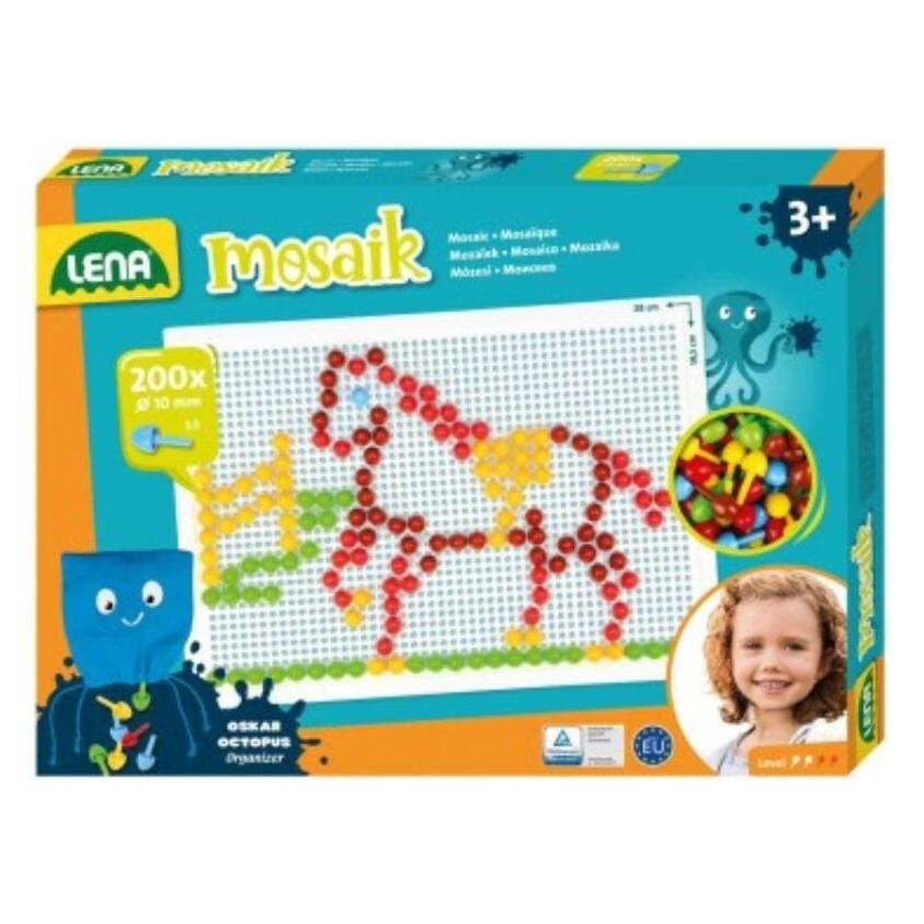 Lena Ein farbiges Mosaik aus 200 Elementen (SM35628)