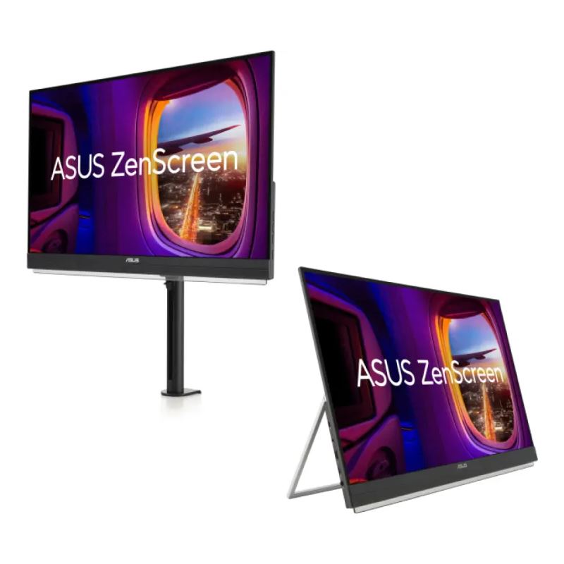 27" (68,58cm) Asus ZenScreen MB27ACF schwarz/silber 2560x1440 1xHDMI 1.4 / 1x USB-C mit Displayport