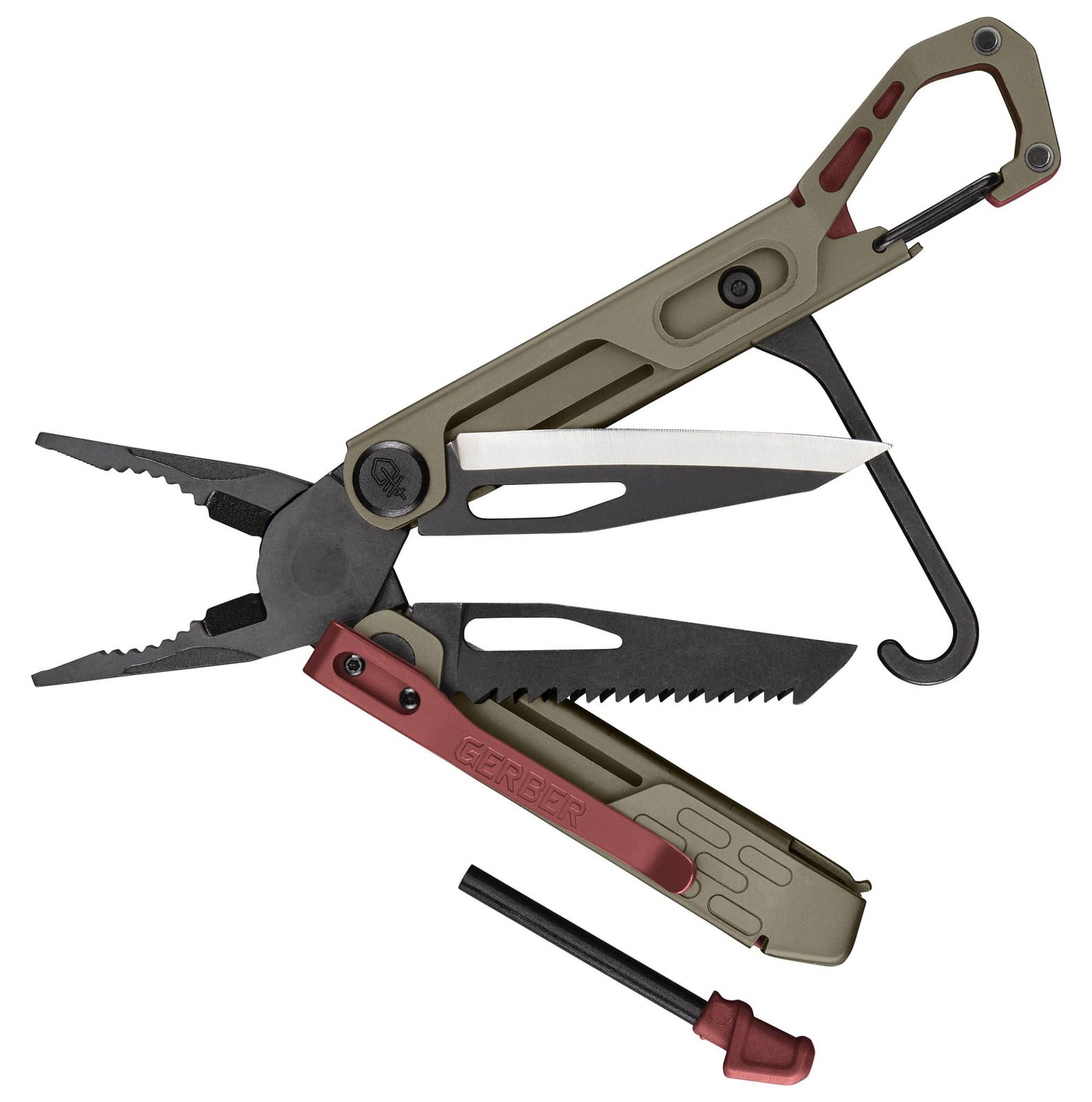 Gerber Multitool Stakeout Spark multifunctioneel gereedschap Coyote