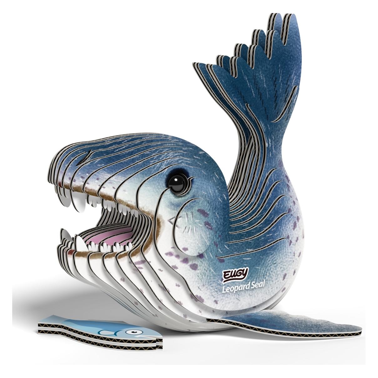 Eugy Seebär Robe - 3D Karton Figuren Modellbausatz (9421035150736-9421035150736)