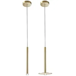 LEDS C4 Pendelleuchte CANDLE 1 BODY SURFACE LED 3,2W 2700K schwarz 154lm LEDS-00-6017-60-60