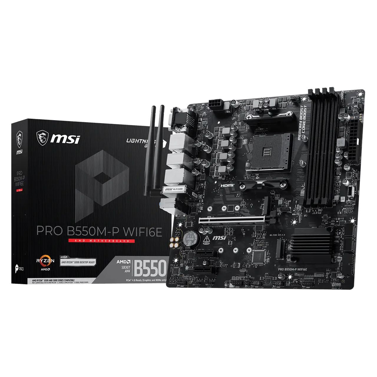 MSI PRO B550M-P WIFI6E DDR5 AM5 7C95-202R retail