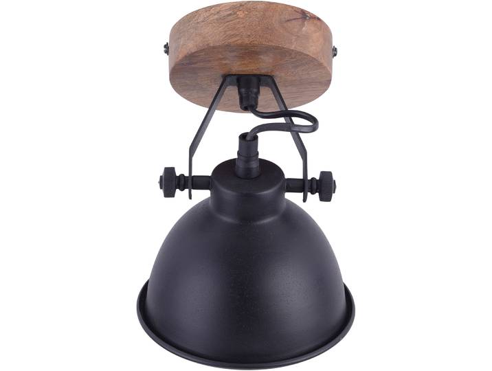 JUST LIGHT Wandleuchte SAMIA , schwarz, 1, H: 22cm, 1 Stk., Leuchten, Wandleuchte