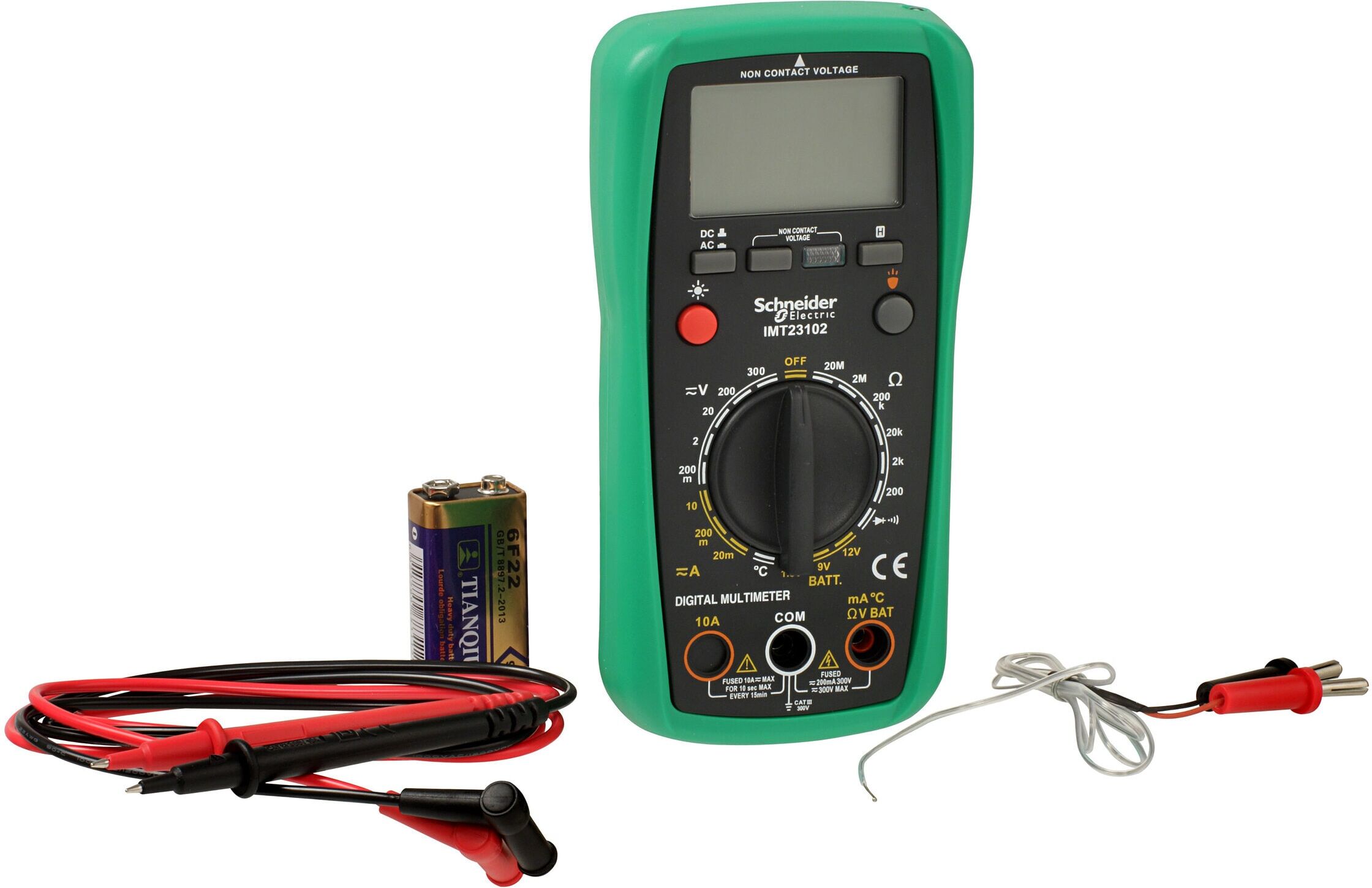 Schneider Electric Multimeter, digital, CAT III
