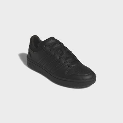 Sneaker ADIDAS SPORTSWEAR "HOOPS CLASSIC", Herren, Gr. 46, schwarz (core schwarz, core schwarz, carbon), Synthetik, Schuhe Sneaker