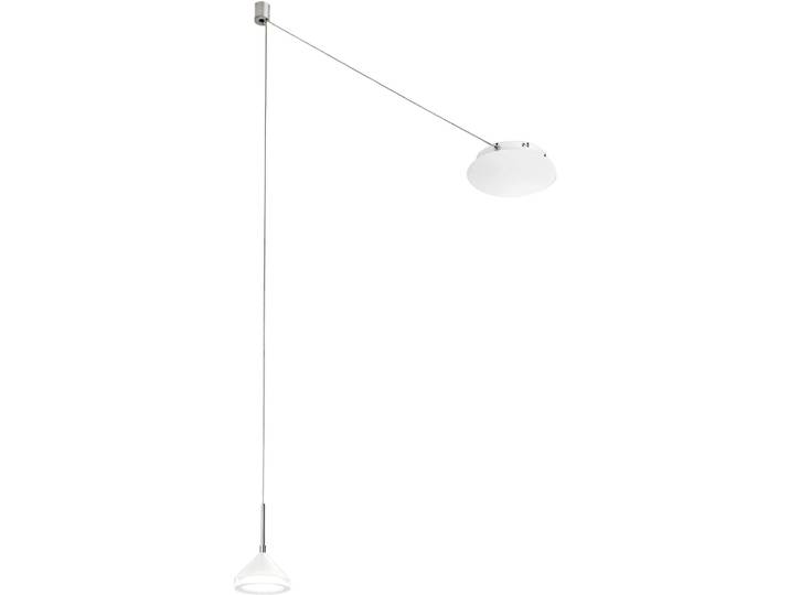 Pendellampe Devin weiss/chrom Metall 750 lm - LED - Lichtfarbe: Warmweiss - LED Energiesparlampen