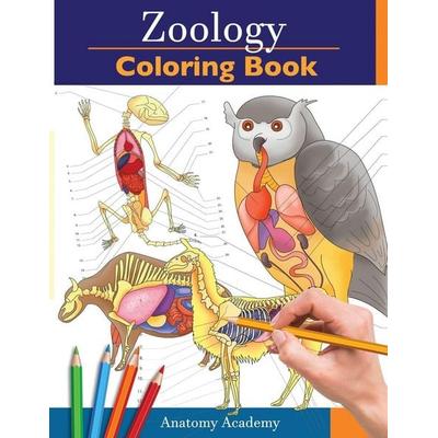 Zoology Coloring Book, Taschenbuch von Anatomy Academy, Muze Publishing, 978-1-914207-09-9