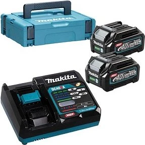 makita Werkzeugakkus mit Schnellladegerät 191J81-6 Li-Ion 40,0 V, 2,5 Ah