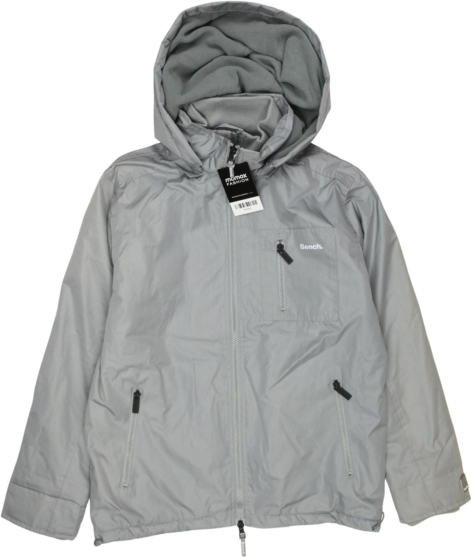 Bench. Jungen Jacke oder Mantel, Grau, Gr. EU 164, Synthetik - Second Hand