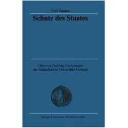 Schutz des Staates, Fachbücher von Uwe Backes