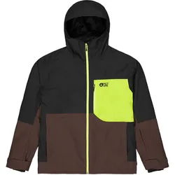 PICTURE NITRIC Jacke 2025 chicory coffee lime black - XS