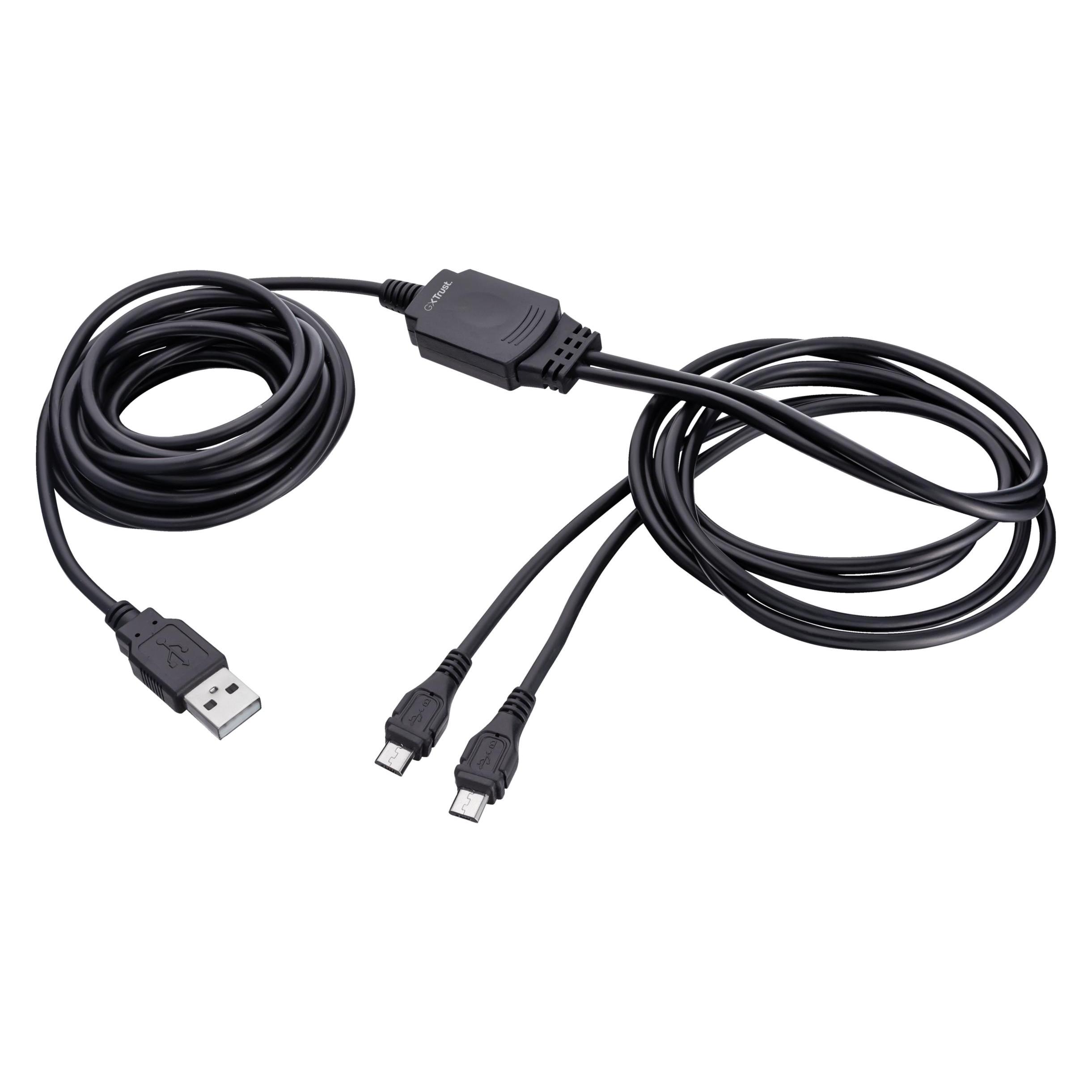 Trust GXT 222 PS4 Duo Charge + Cable (PS4) (20165)
