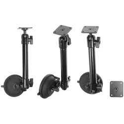 Brodit 202012 Pedestal Mounts 11", Smartphone Halterung, Schwarz
