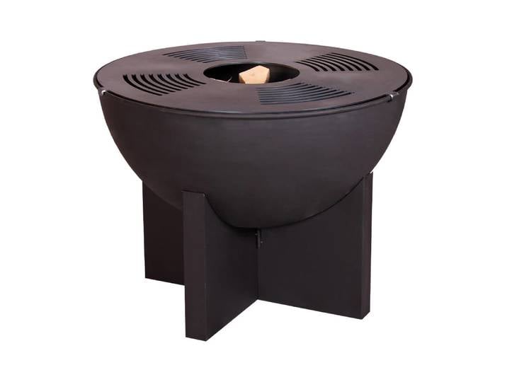 Mr. Grill Feuerschale mit Kreuzfuss & Grillring