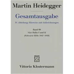 Vier Hefte I und II, Fachbücher von Martin Heidegger, Peter Trawny