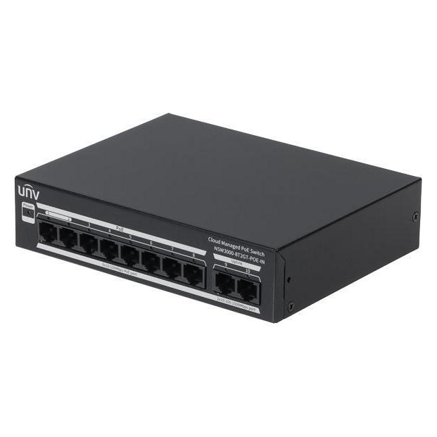 UNIVIEW POE 8-Port-Switch NSW3000 (8 Ports) (NSW3000-8T2GT-POE-IN)