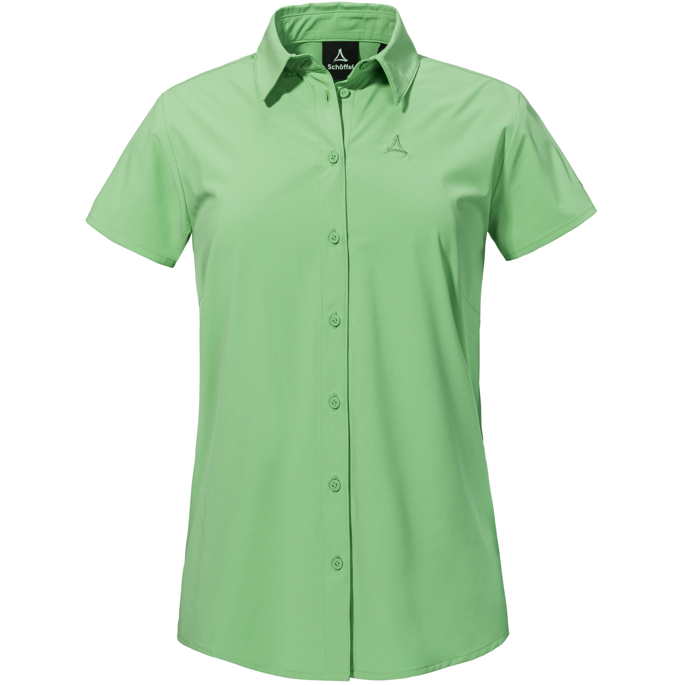 Schöffel Style Dooser Damen Blusen gruen Größe L Camping Elastisch