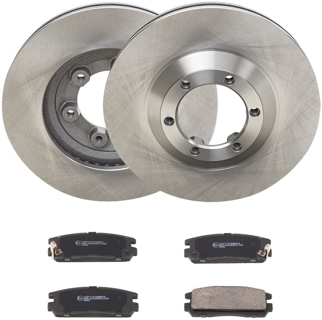 RIDEX 3405B2437 Brake discs and pads set