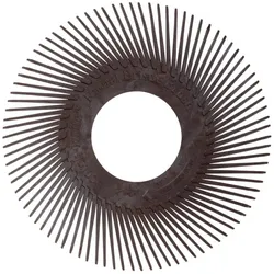 3M Scotch-Brite Radiale Einzelsegmente BB-ZB, dunkelbraun, 152,4 mm, Typ A