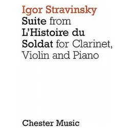 Suite from l/'Histoire Du Soldat: Clarinet, Violin and Piano, Fachbücher von Igor Strawinsky