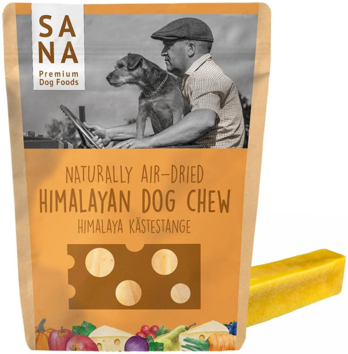 Sanadog Snack di Formaggio Himalayano per Cani