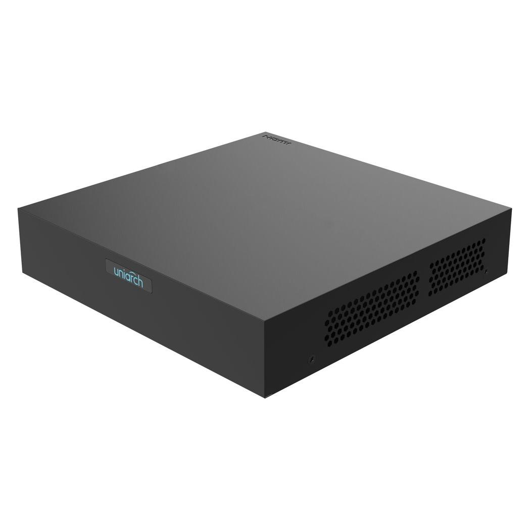 Uniview Uniarch NVR-104S3-P4 schwarz / Rekorder / 4 Kanäle / PoE / HDMI / VGA / LAN (Netzwerk Videorecorder (NVR)) (NVR-104S3-P4)