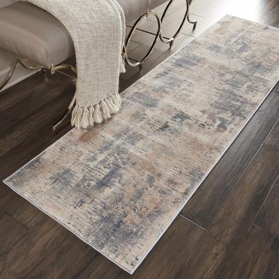 Nourison Rustic Textures Modern Transitional Abstract Area Rug