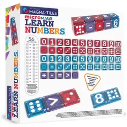 Magna-Tiles Learn Numbers 56 pcs